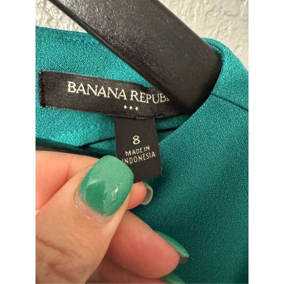 Banana Republic Shift Dress Green Size 8 - Picture 5 of 5